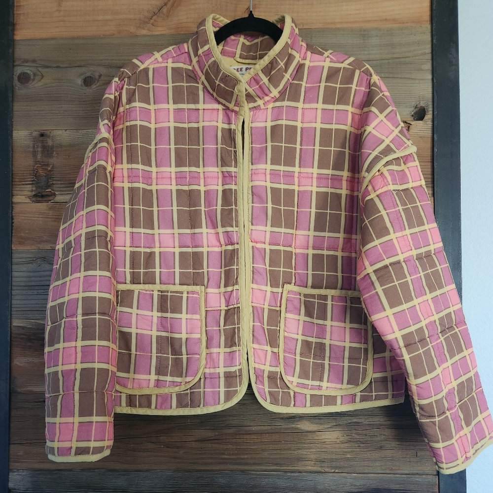 Like New Free People CHLOE JACKET APPLE BLOSSOM RARE $198 RETAIL!! - Picture 2 of 4